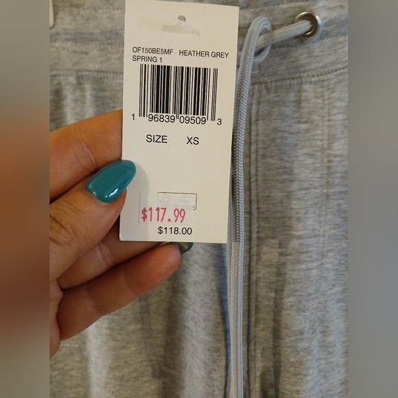 NWT Michael Kors Gray Sweatpant Joggers - Picture 4 of 7